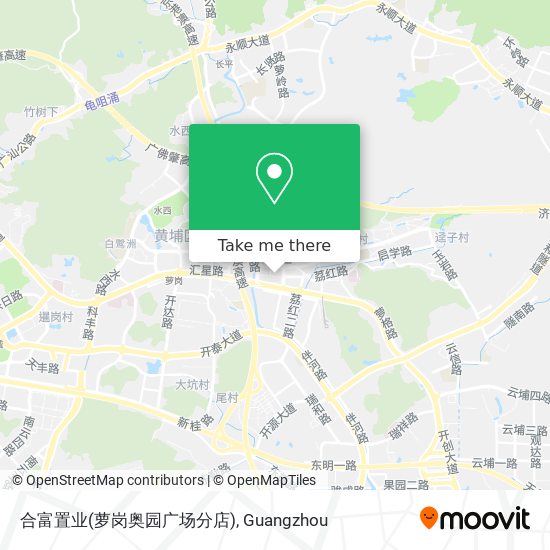 合富置业(萝岗奥园广场分店) map