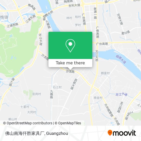 佛山南海仟胜家具厂 map