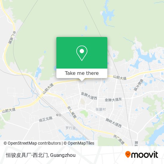 恒骏皮具厂-西北门 map