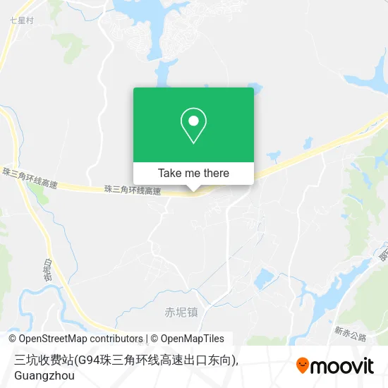三坑收费站(G94珠三角环线高速出口东向) map