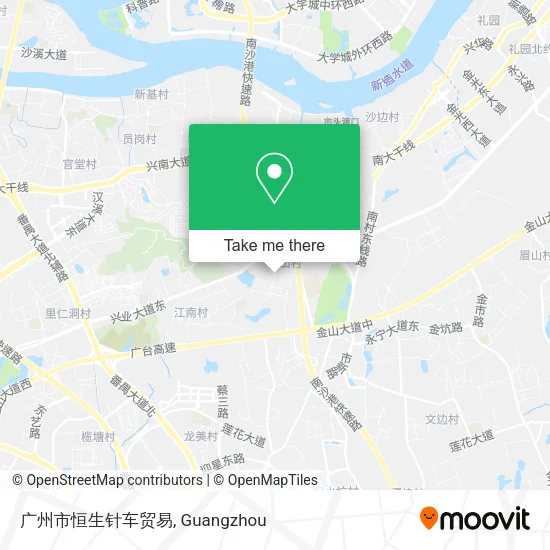 广州市恒生针车贸易 map