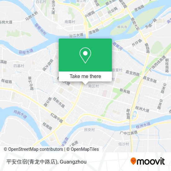 平安住宿(青龙中路店) map