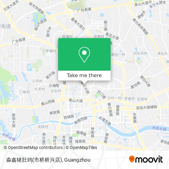 淼鑫猪肚鸡(市桥桥兴店) map