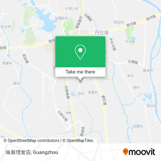 咏新理发店 map