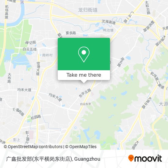 广鑫批发部(东平横岗东街店) map