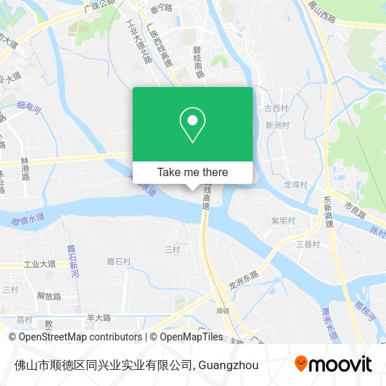 佛山市顺德区同兴业实业有限公司 map