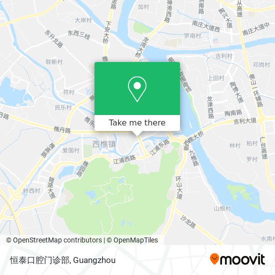 恒泰口腔门诊部 map