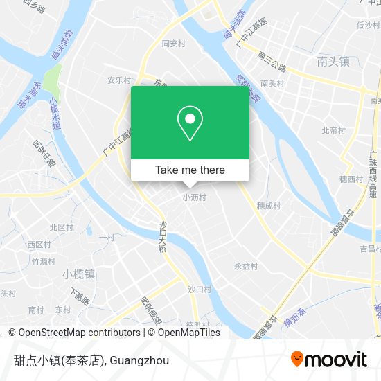 甜点小镇(奉茶店) map