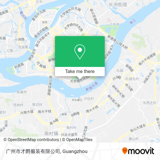 广州市才爵服装有限公司 map