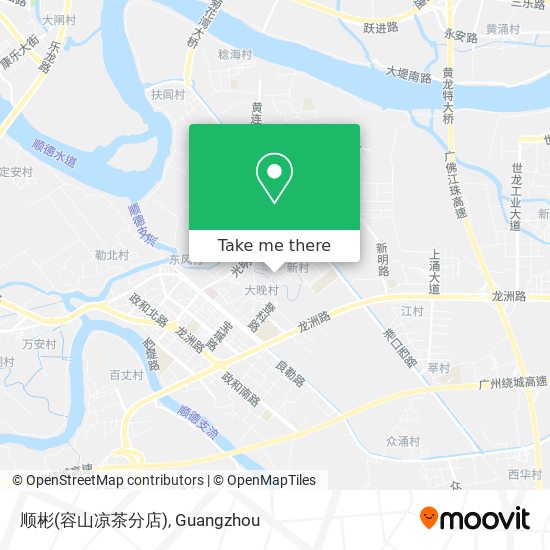 顺彬(容山凉茶分店) map