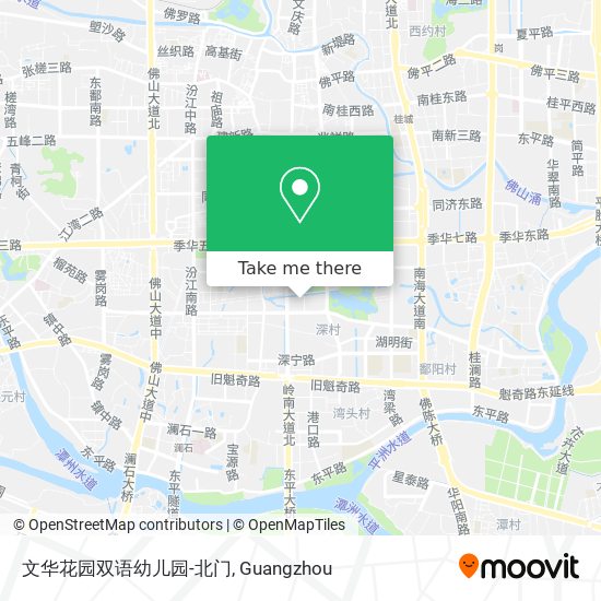 文华花园双语幼儿园-北门 map