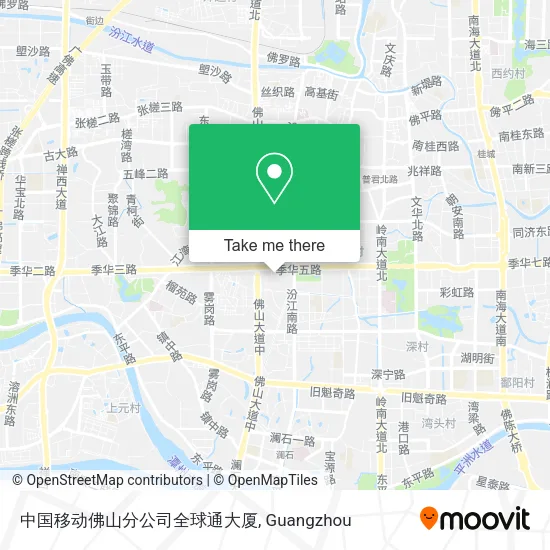 中国移动佛山分公司全球通大厦 map