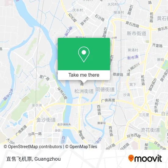 直售飞机票 map