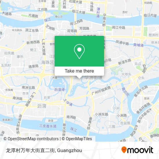龙潭村万年大街直二街 map