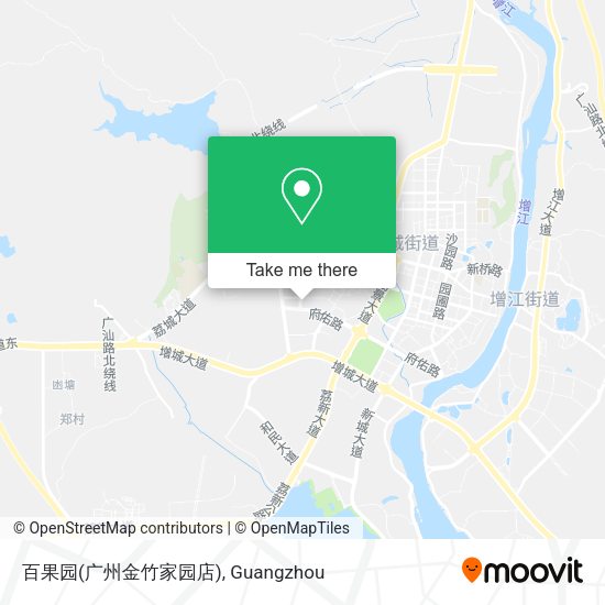百果园(广州金竹家园店) map