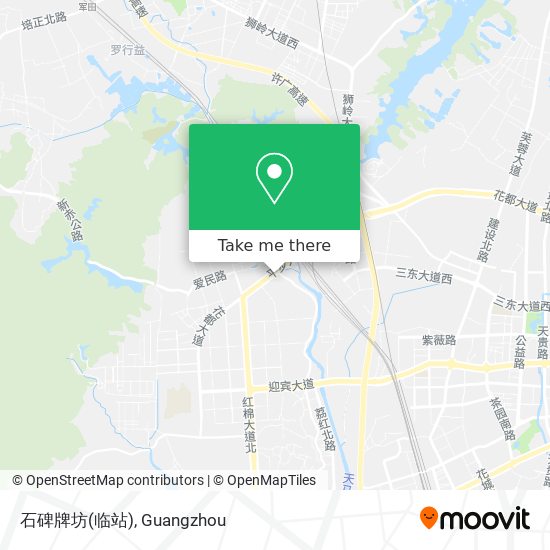石碑牌坊(临站) map
