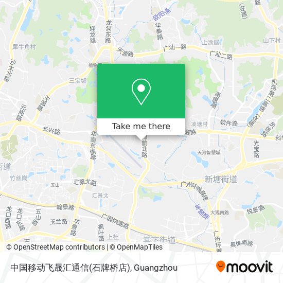 中国移动飞晟汇通信(石牌桥店) map