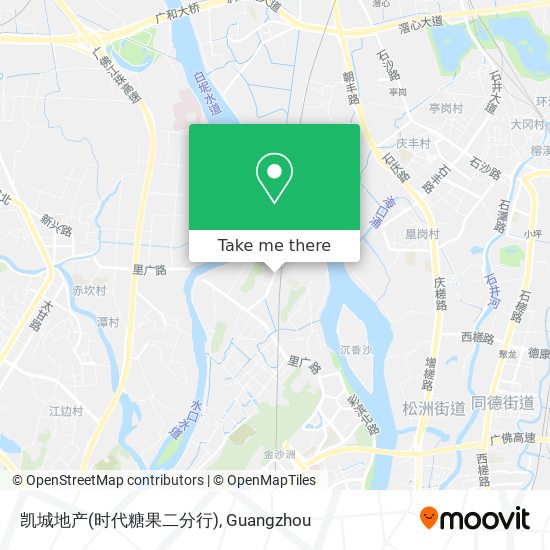 凯城地产(时代糖果二分行) map