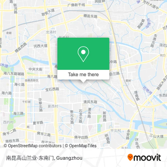 南昆高山兰业-东南门 map