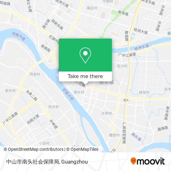 中山市南头社会保障局 map