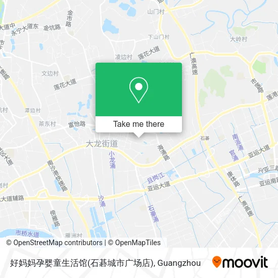 好妈妈孕婴童生活馆(石碁城市广场店) map