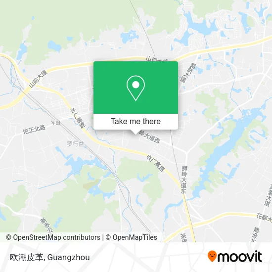 欧潮皮革 map