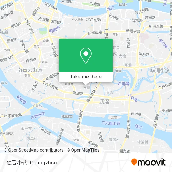 独舌小钓 map