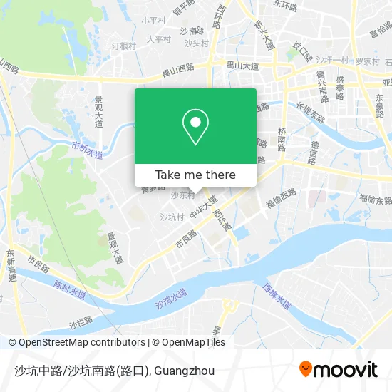 沙坑中路/沙坑南路(路口) map