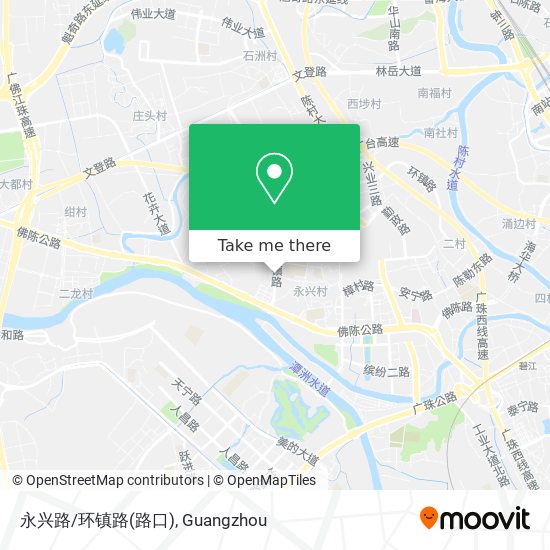 永兴路/环镇路(路口) map