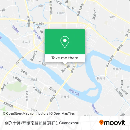 创兴十路/环镇南路辅路(路口) map