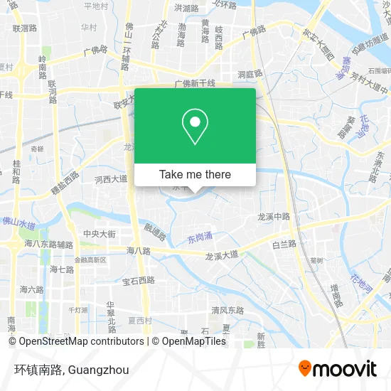 环镇南路 map