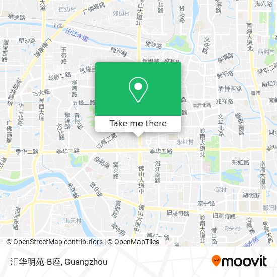 汇华明苑-B座 map