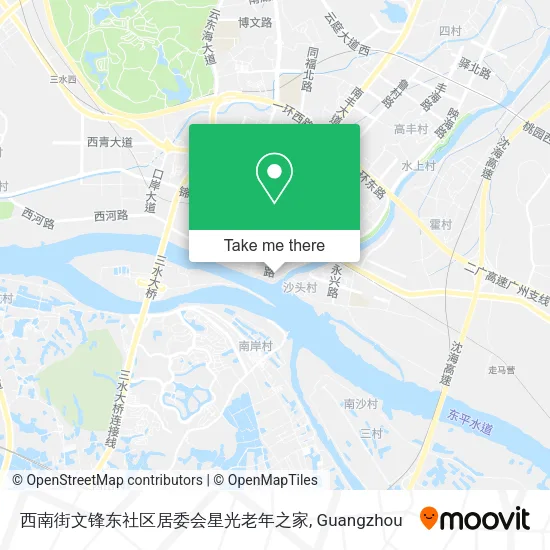 西南街文锋东社区居委会星光老年之家 map