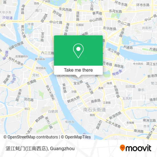 湛江蚝门(江南西店) map