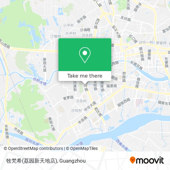 牧梵希(荔园新天地店) map