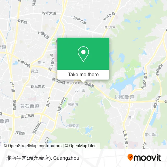 淮南牛肉汤(永泰店) map