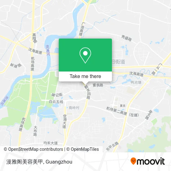 漫雅阁美容美甲 map