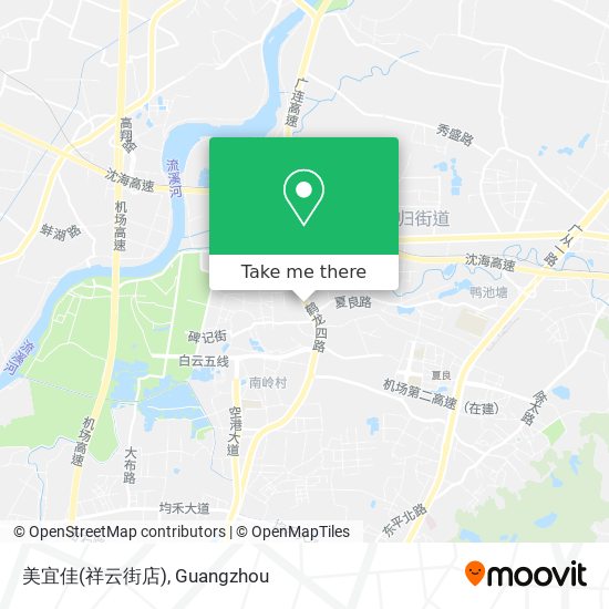 美宜佳(祥云街店) map