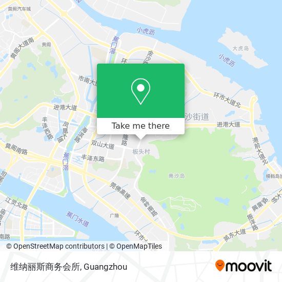 维纳丽斯商务会所 map
