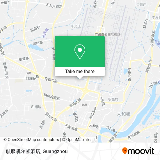 航服凯尔顿酒店 map