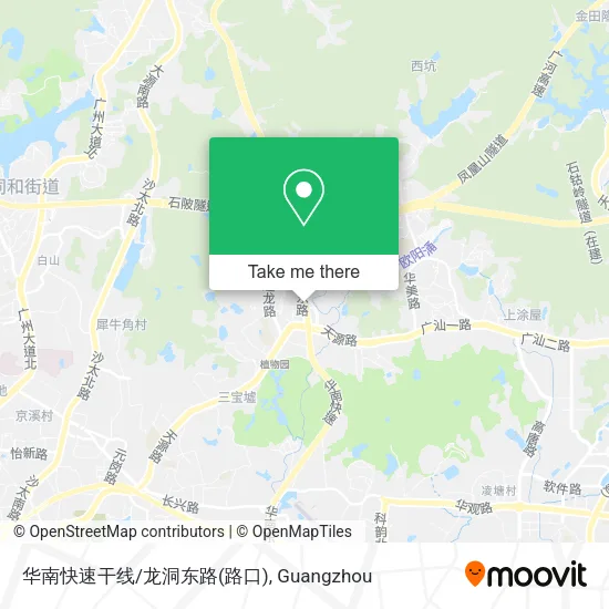 华南快速干线/龙洞东路(路口) map