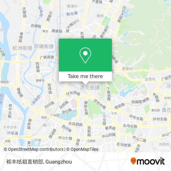 裕丰纸箱直销部 map