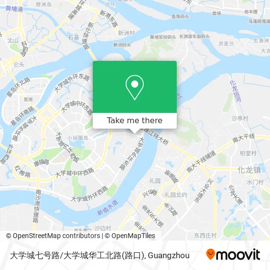 大学城七号路/大学城华工北路(路口) map
