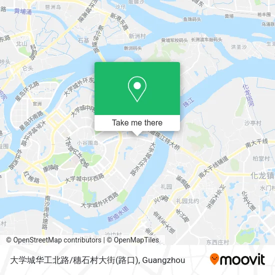 大学城华工北路/穗石村大街(路口) map