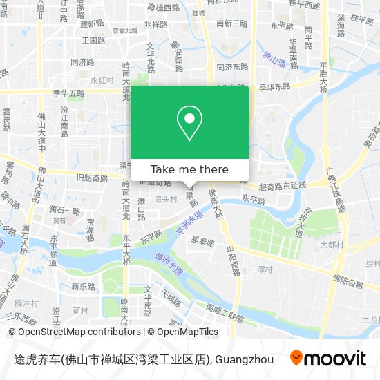 途虎养车(佛山市禅城区湾梁工业区店) map