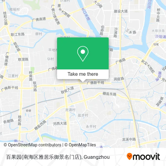百果园(南海区雅居乐御景名门店) map
