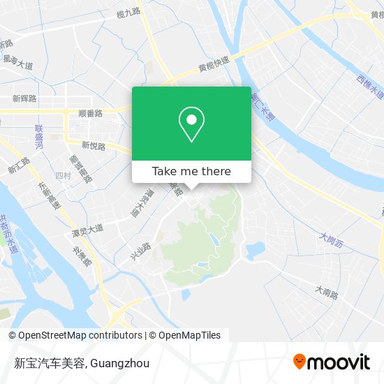 新宝汽车美容 map