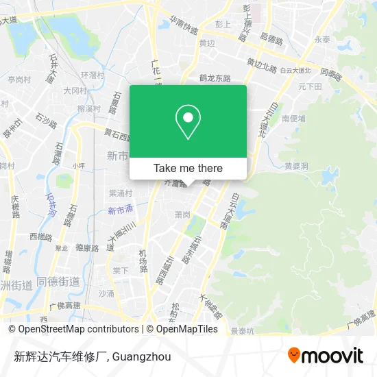 新辉达汽车维修厂 map