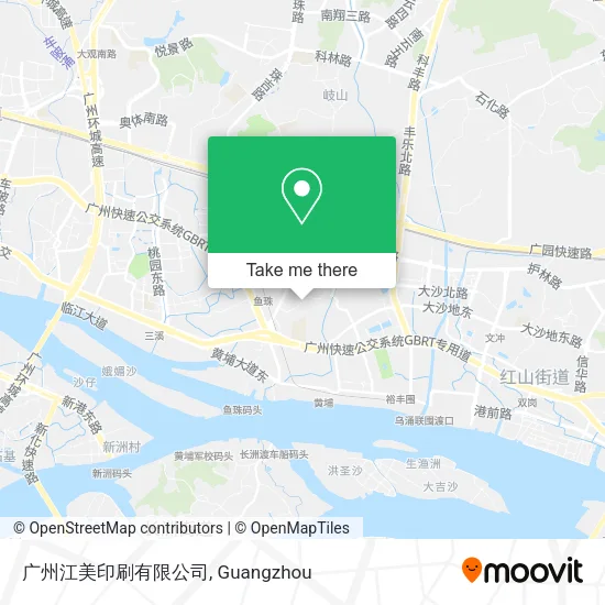 广州江美印刷有限公司 map