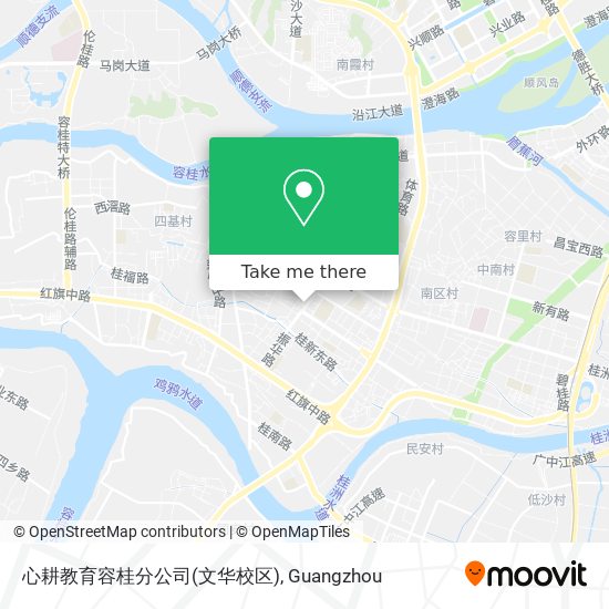 心耕教育容桂分公司(文华校区) map